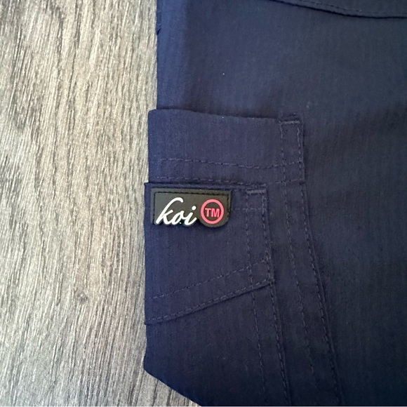 Dark Blue KOI LITE Women’s Scrub Pants Size XL Tall - Picture 2 of 10